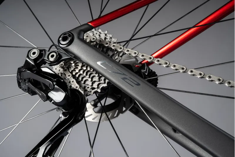 Colnago C72 Disc 2026 Carbon Road Bike Dura Ace Di2 / ENVE 4.5 - Black/Red-7