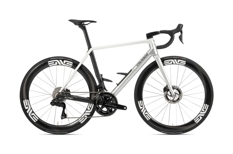 Colnago C72 Disc 2026 Carbon Road Race Bike Dura Ace Di2 / Enve 4.5 - Black/Silver/White