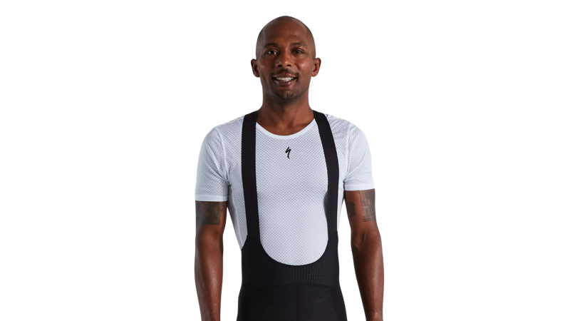 SL Short Sleeve Base Layer White