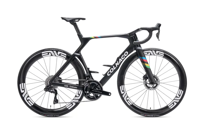 2026 Colnago Y1RS Aero Road Bike - Dura Ace Di2 - World Champ / Black 