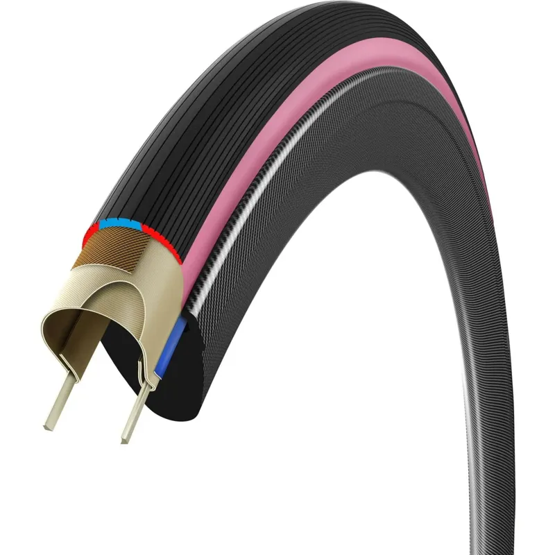 Vittoria Corsa Pro Tubeless Tyre - Limited Edition Pink 30C-1