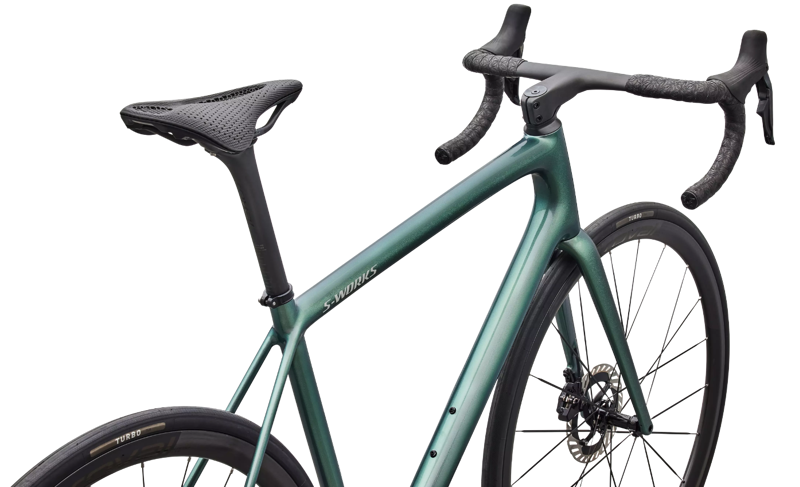 Specialized S-Works Aethos 2 Shimano Dura-Ace Di2 Road Bike in Premium Fjord Metallic-4