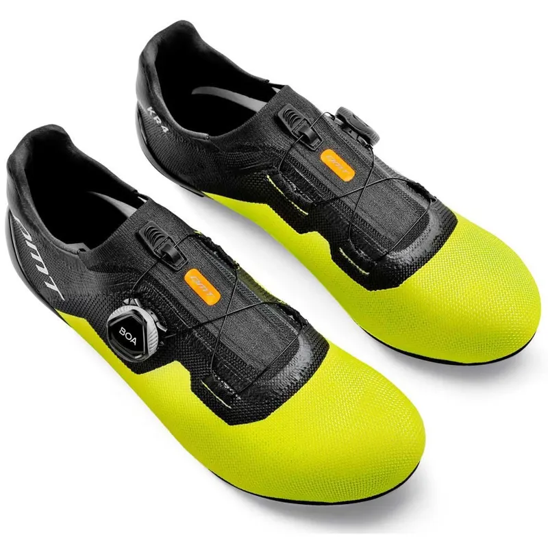 DMT KR4 Black/Yellow Road Cycling Shoes-1
