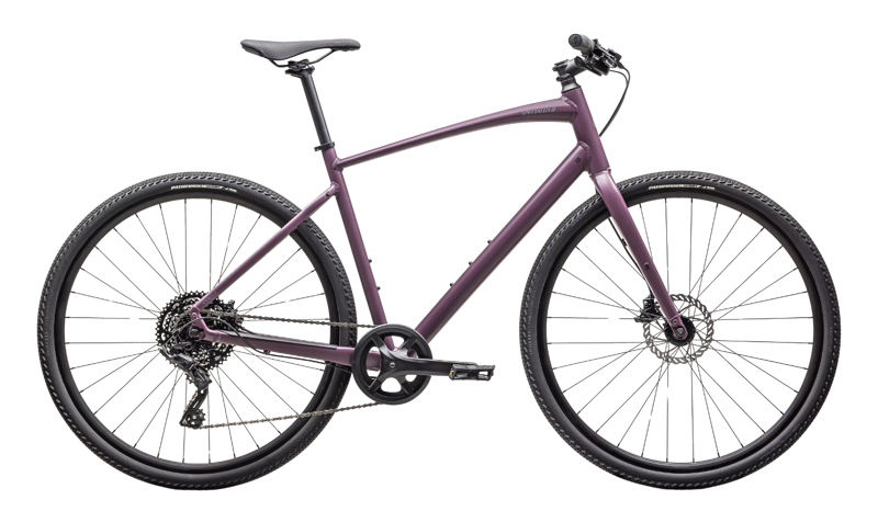 Specialized Sirrus X 2.0 Hybrid Bike In Cast Lilac/Ashen Grey