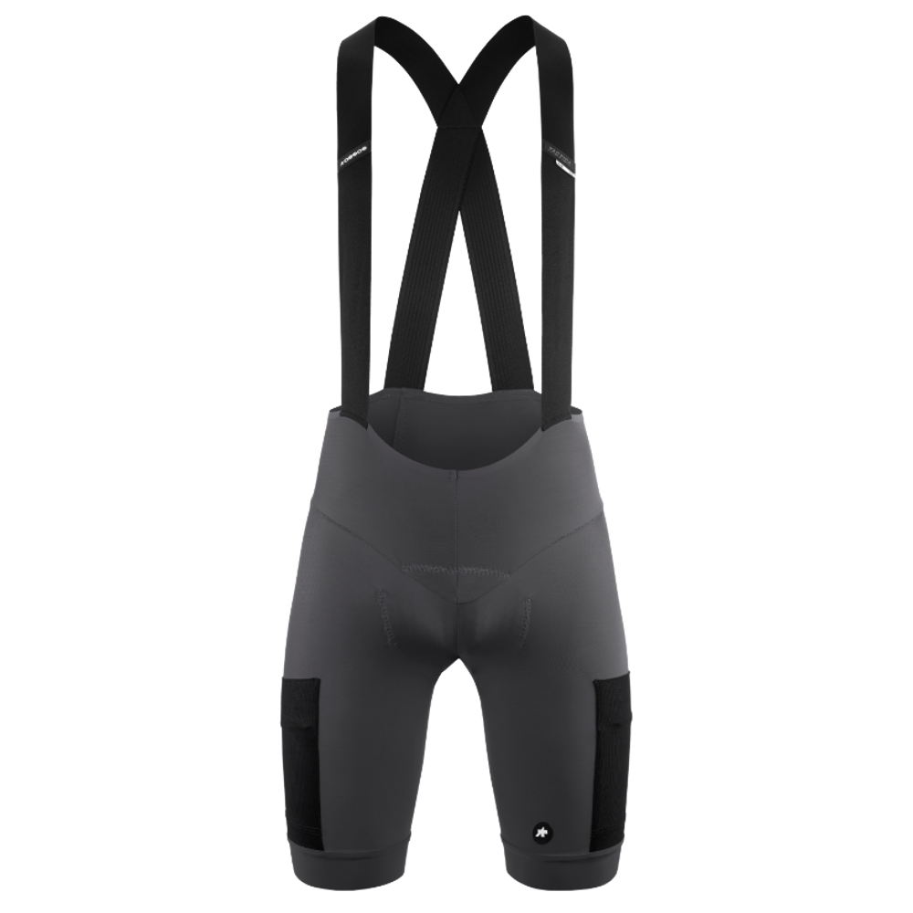 Js Cycles Men's TATICA Kieskafer Bib Shorts T5 Assos Grey  - Large | Free delivery over £50, Price Match & Cycle to Work.