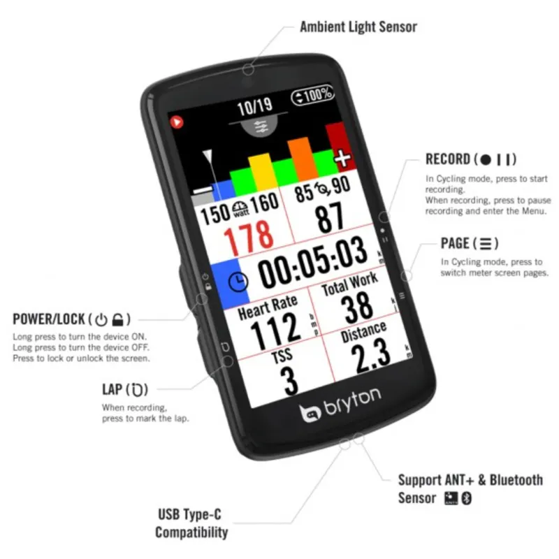 Bryton Rider S810 Cycle computer -1