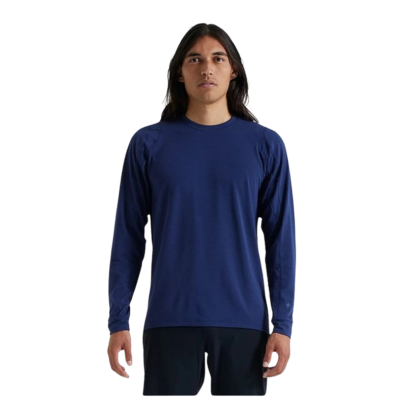 Specialized Trail Long Sleeve Jersey in Deep Marine Blue
