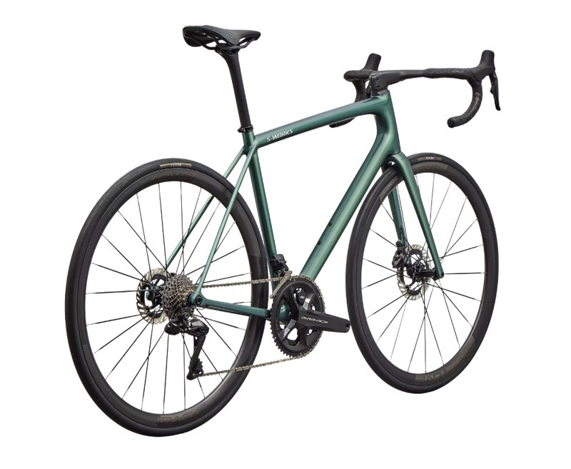 Specialized S-Works Aethos 2 Shimano Dura-Ace Di2 Road Bike in Premium Fjord Metallic-2