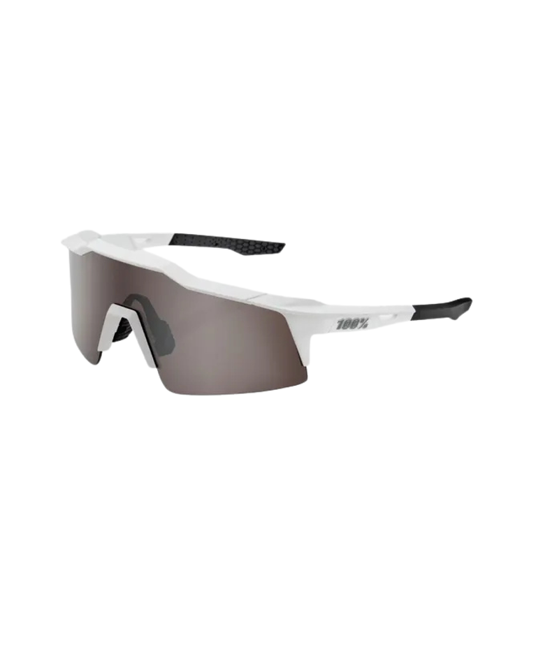 100 Speedcraft SL Glasses - Mirror Lens White/ HiPER Silver