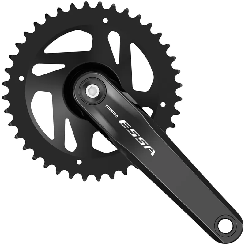 Shimano FC-U2001 Essa chainset 40T - 8-speed - black - 170mm - without chainguard 