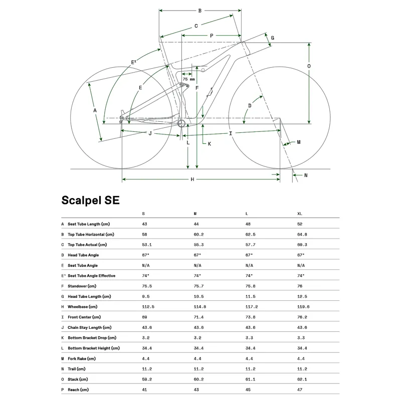 Cannondale Scalpel Carbon SE 2 Mounatain Bike-1