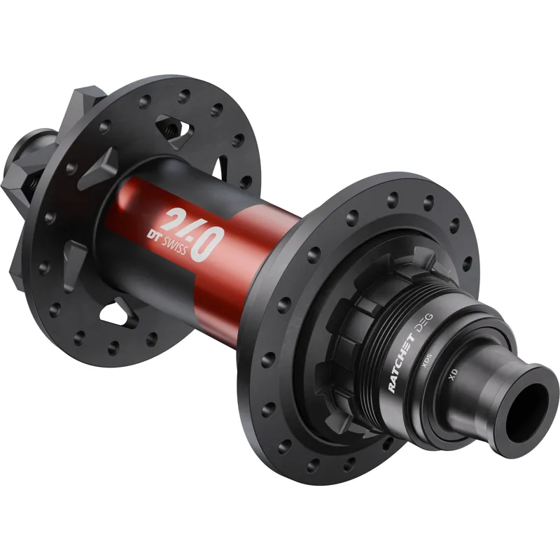 DT Swiss 240 DEG DF Classic rear disc 6 bolt 148x12mm Boost - SRAM XDS -32 hole - black