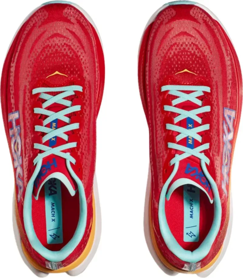 Hoka Mach X - Men's Shoe - Cerise/Cloudness-6