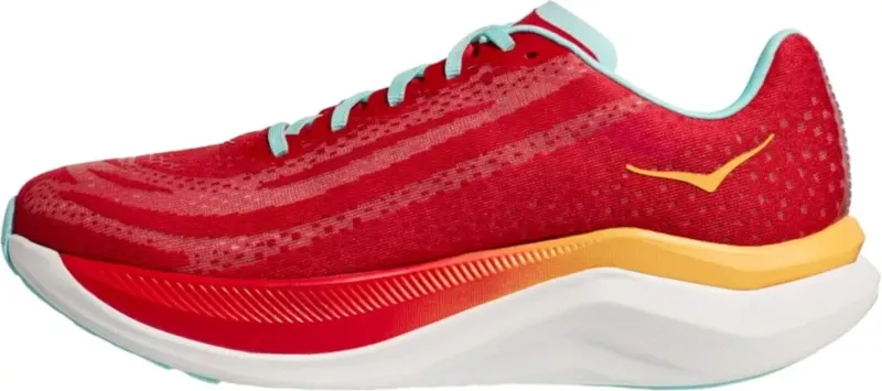 Hoka Mach X - Men's Shoe - Cerise/Cloudness-1