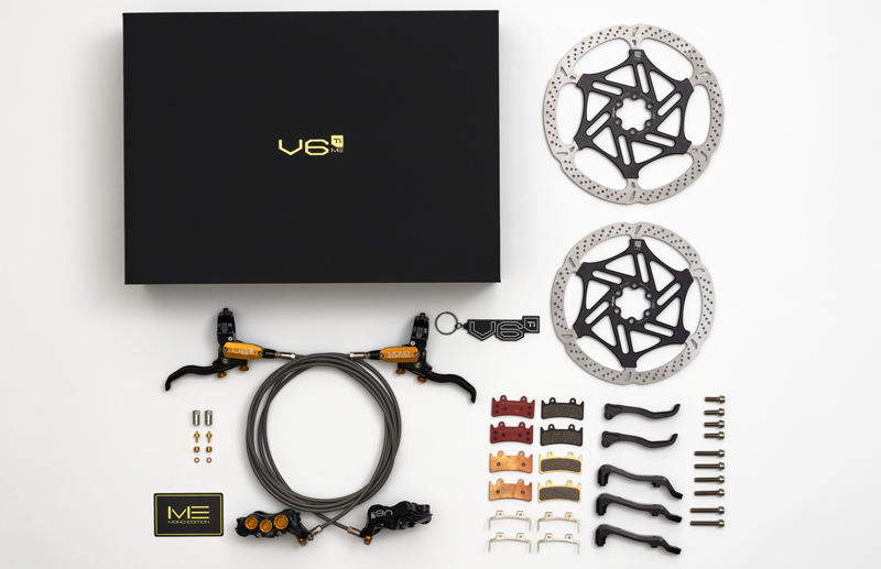 Hope EVO V6Ti - Mono Edition Set - 220/220mm - Braided-1