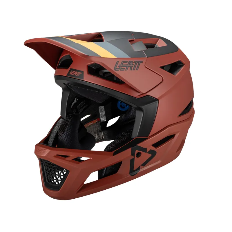 Leatt Gravity 4.0 MTB Helmet in Lava
