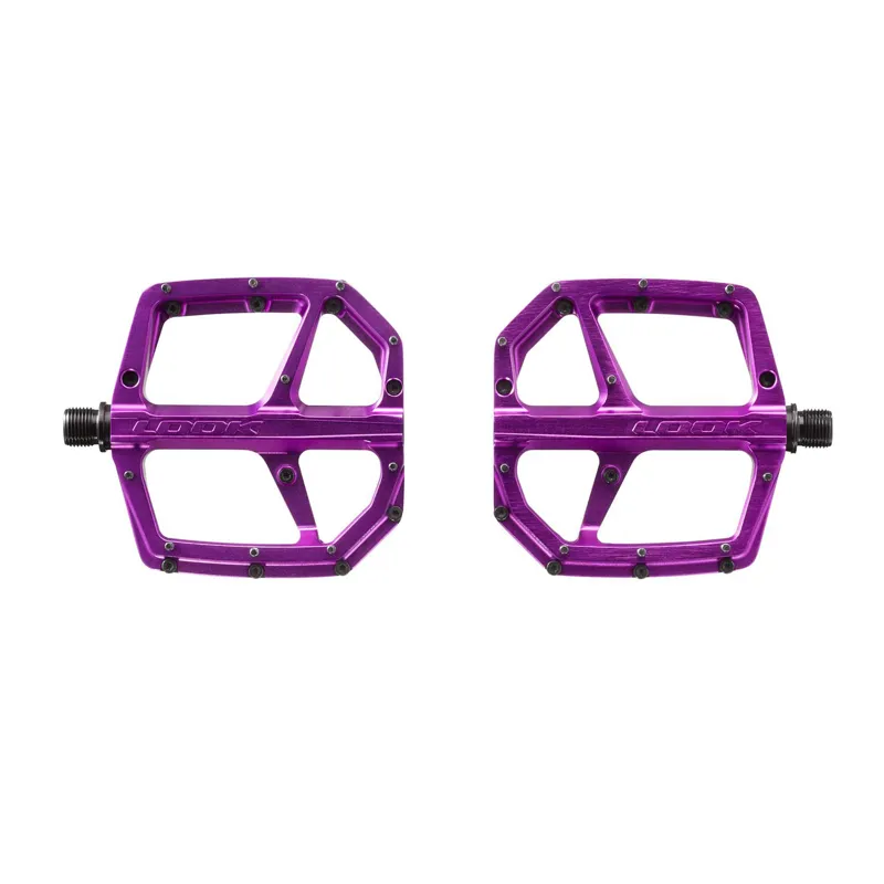 Look Trail Roc Plus Flat MTB Pedals in Purple-1
