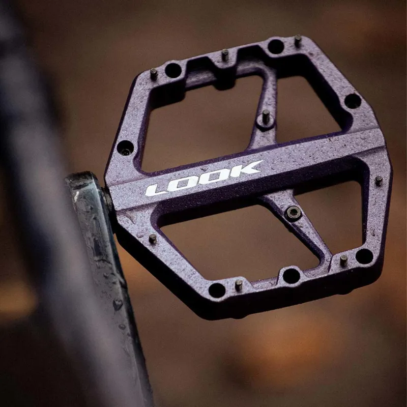 Look Trail Roc Flat Mtb Pedals: NIGHT PURPLE size-3