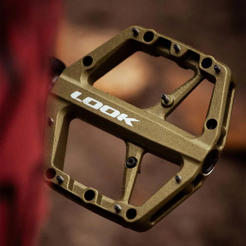 Look Trail Roc Flat Mtb Pedals: HOPE GREEN size-4