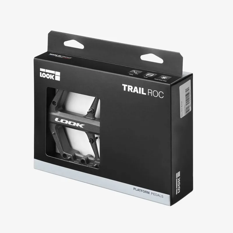 Trail Roc Flat Pedals Black-2