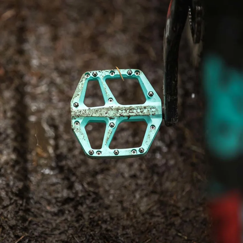 Trail Fusion Flat Blue Pedals Celeste-3