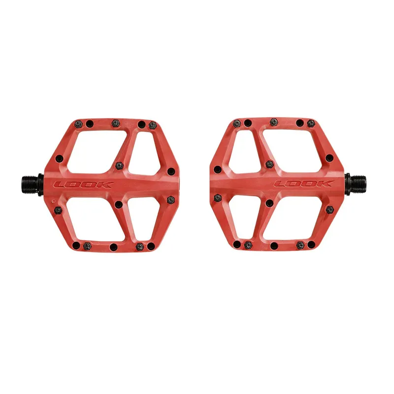 Trail Fusion Flat Pedals Red-1