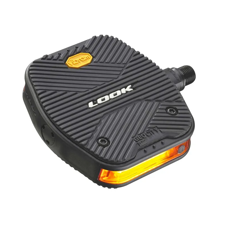Look Geo City Vision Grip Flat Pedals in Black