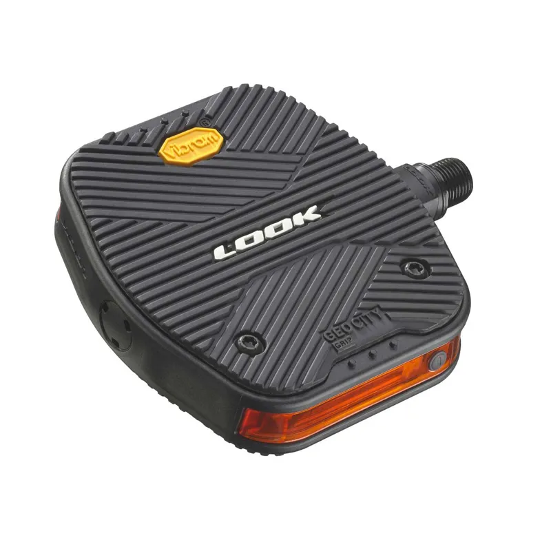 Look Geo City Vision Grip Flat Pedals in Black-1
