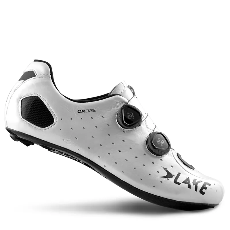 Lake CX332 X CFC Carbon WIDE Size 43 White 