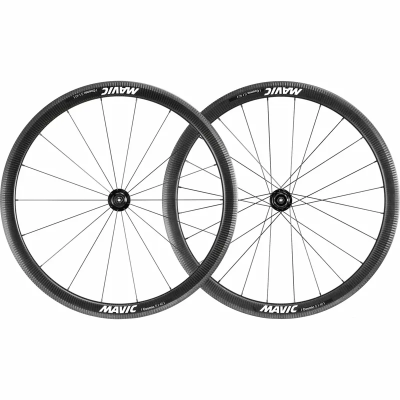 Mavic Cosmic S 40 Rim Brake Black