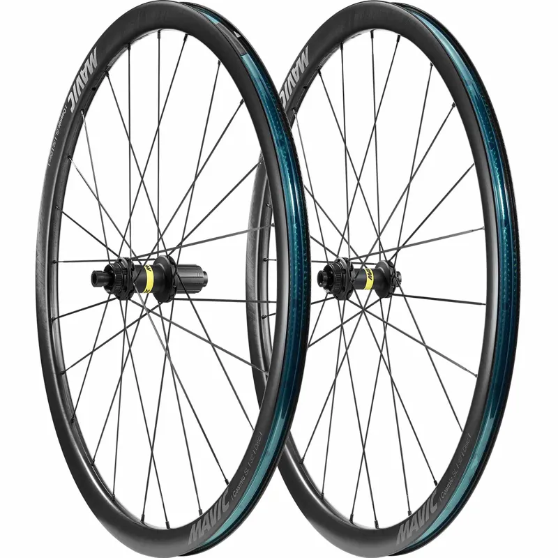 Mavic Cosmic SL 32 Disc Brake Carbon Road Bike Wheels 21mm -1