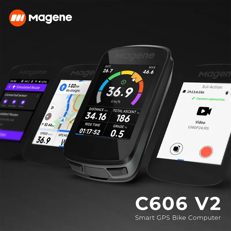 Magene C606 V2 Smart GPS Bike Computer-5