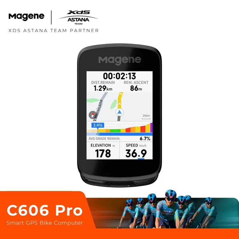  Magene C606 Pro Smart GPS Bike Computer Black-1