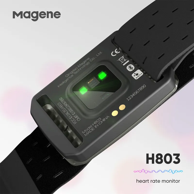  Magene H803 Heart Rate Armband Black-3