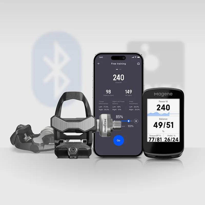  Magene P715 Power Meter Pedals Black-7