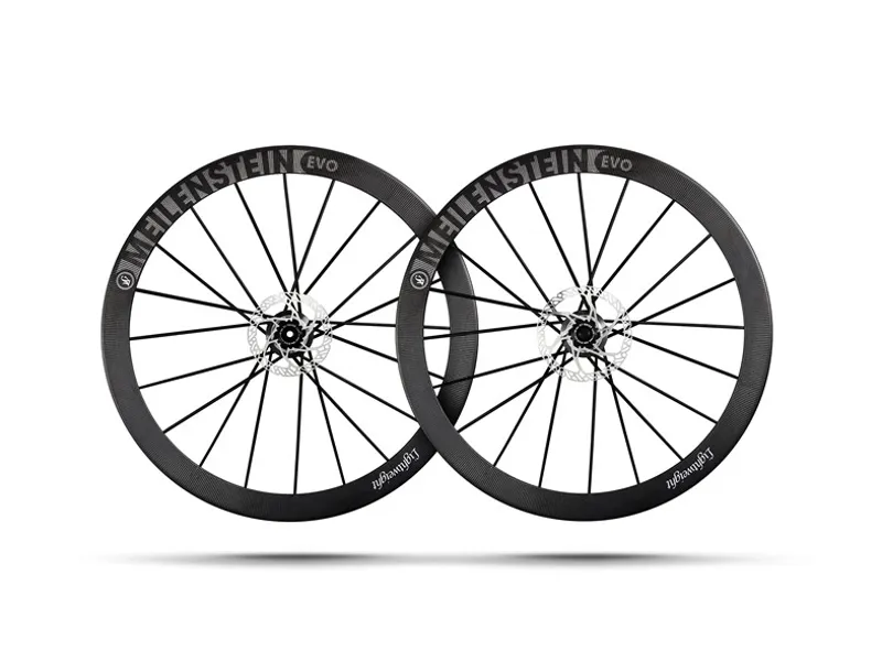 Lightweight Meilenstein Evo 24 Disc Brake Tubeless Carbon Wheelset 