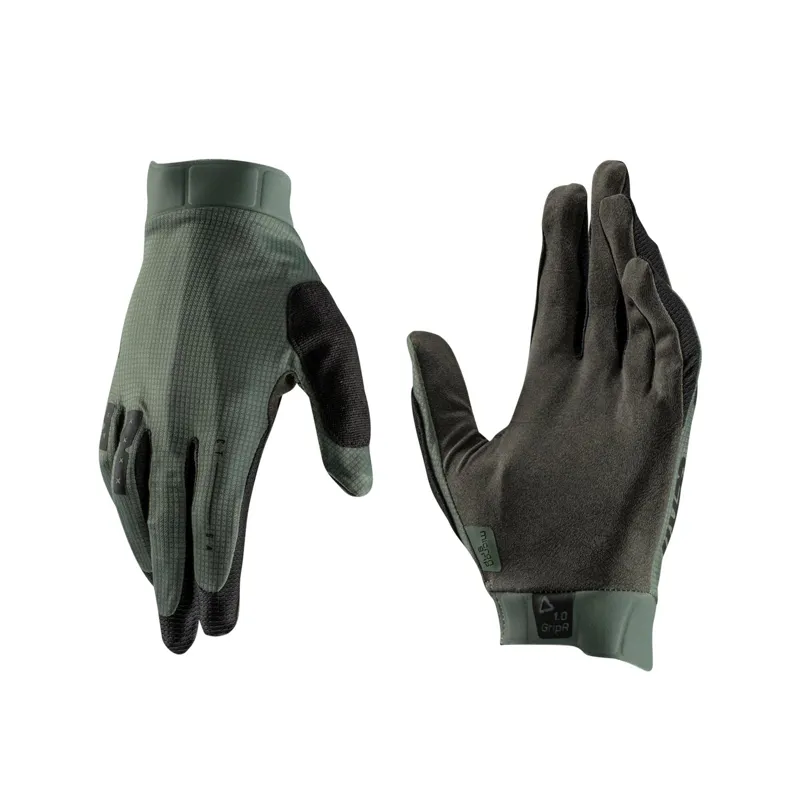 Leatt 1.0 GripR MTB Gloves 2026: MIST GREEN