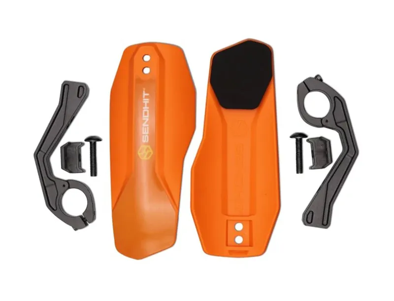 Sendhit Nock V2 MTB Hand Guards Pair Orange black-1