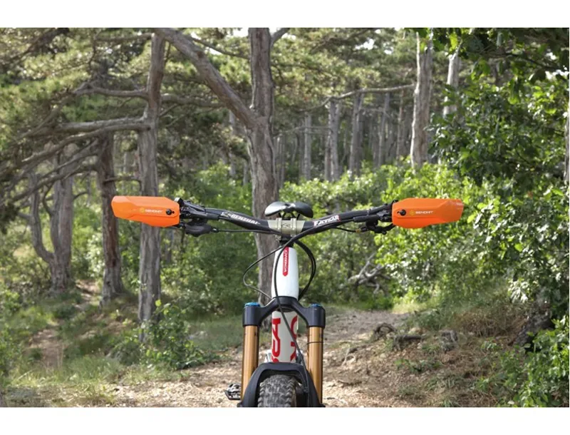 Sendhit Nock V2 MTB Hand Guards Pair Orange black-9