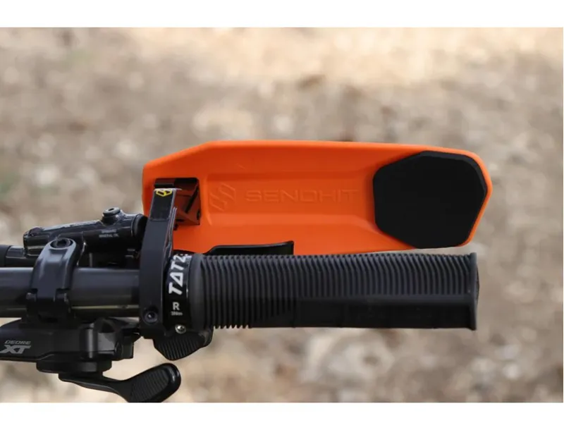 Sendhit Nock V2 MTB Hand Guards Pair Orange black-12