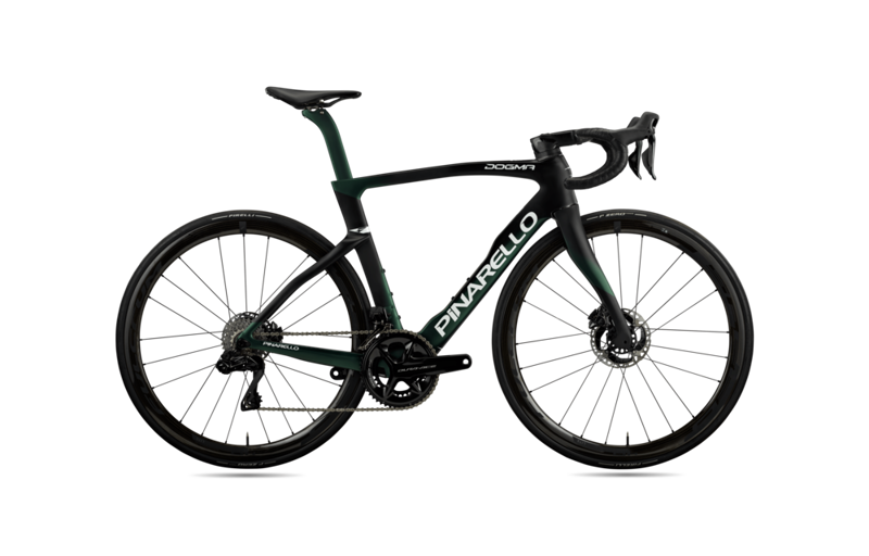Pinarello Dogma F Rim Super Record EPS Bora WTO 33 Racing Green Road Bike