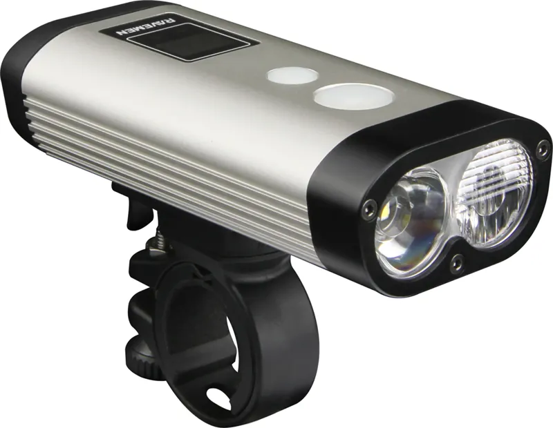 Ravemen PR900 USB DuaLens Front Light with Remote - 900 Lumens
