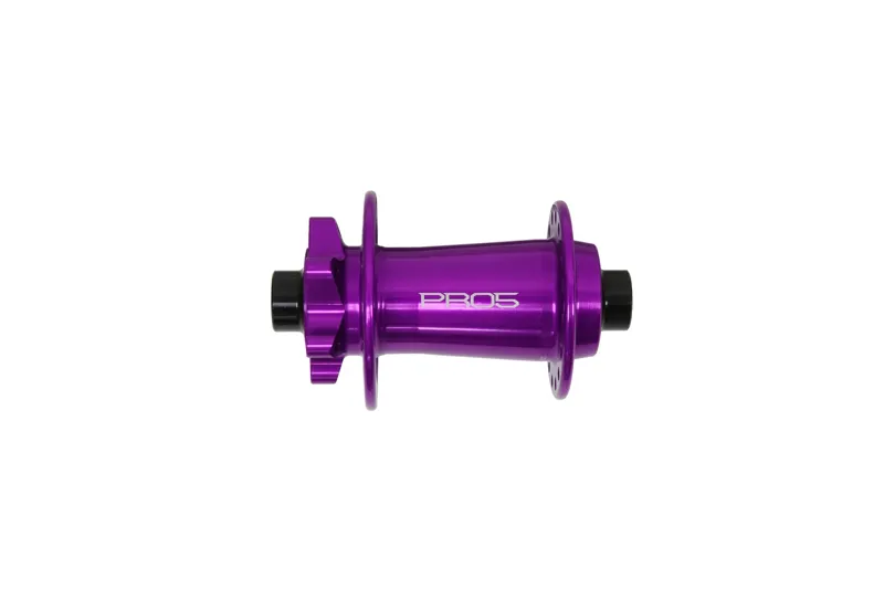 PRO 5 Front hub- 32 Spoke Hole- 110mm X 15mm- 6 bolt-  Purple