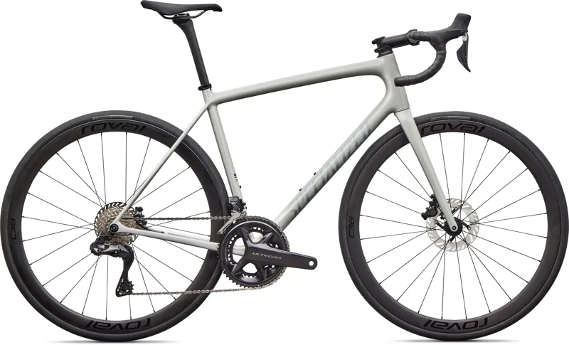 2026 Specialized Aethos 2 Expert Shimano Ultegra Di2 Road Bike - Silver 