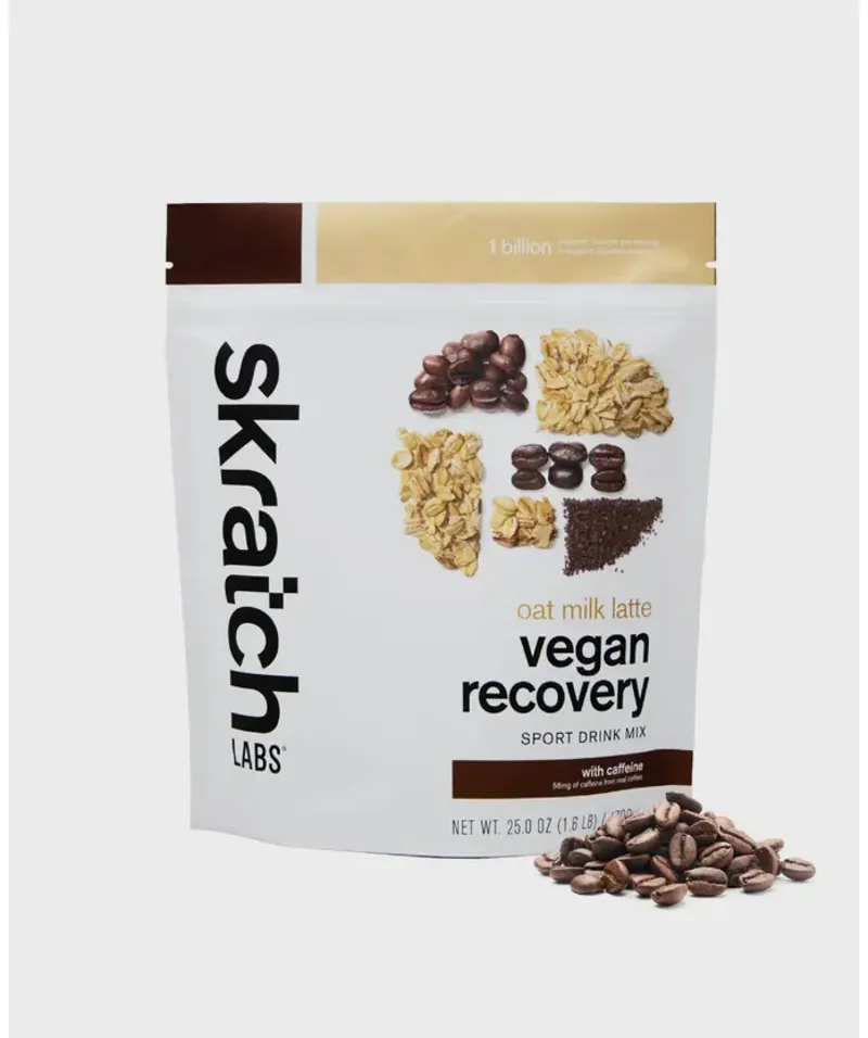 Skratch Labs Sport Vegan Recovery Mix - Oat Milk Latte-1