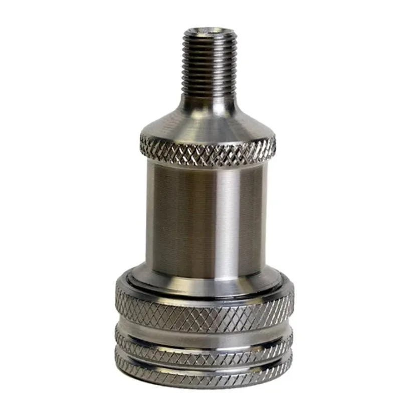 Silca 17-4 Stainless Presta Head in Silver