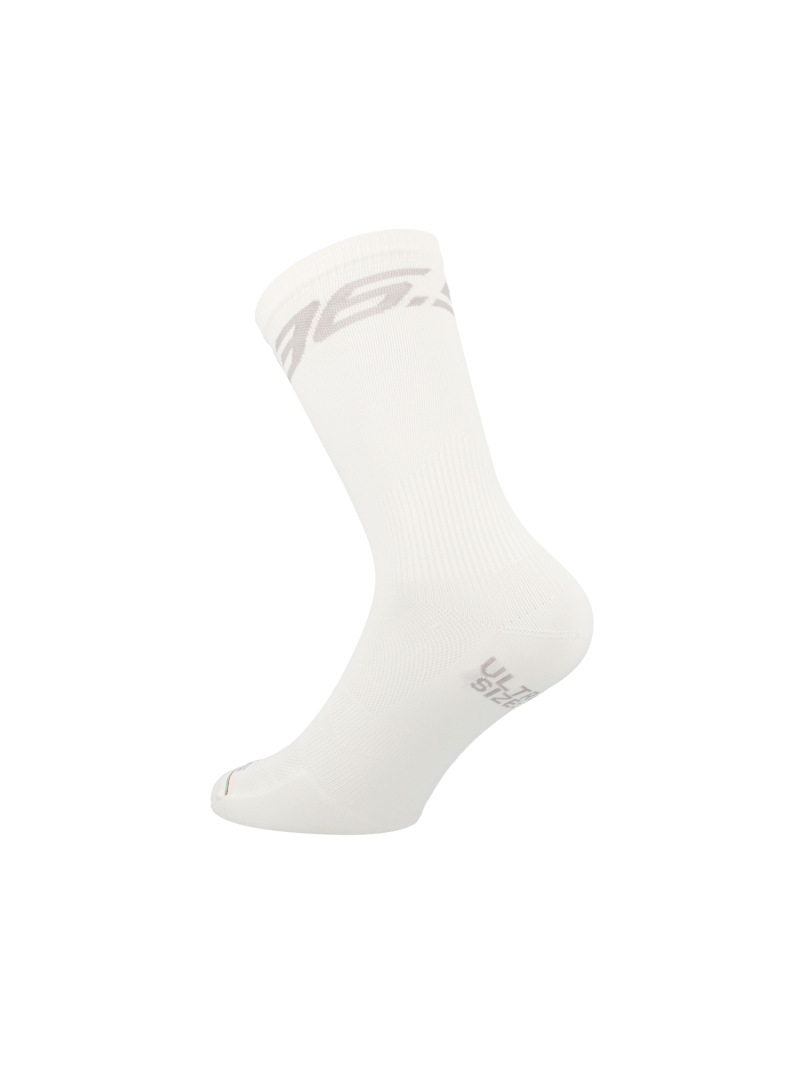 Q36.5 Ultra Big Logo 19 Socks - Ice Grey