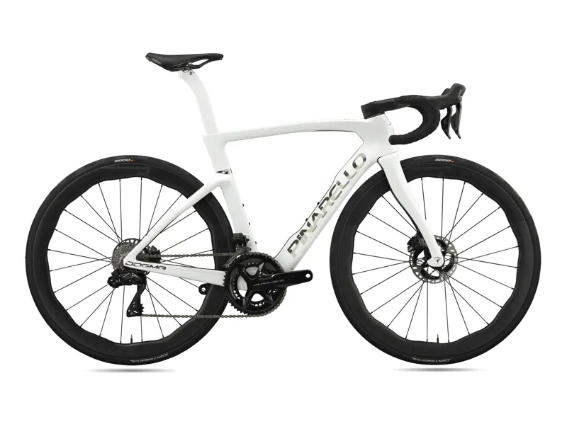 2025 Pinarello Dogma F Edge Crystal White Dura Ace - size 53 - Approved used 