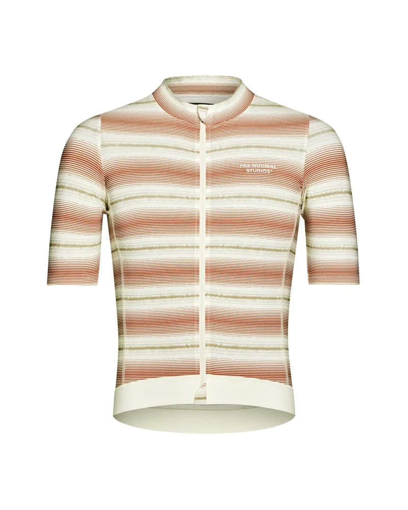 Pas Normal Studios Essential Jersey - Off White Stripe