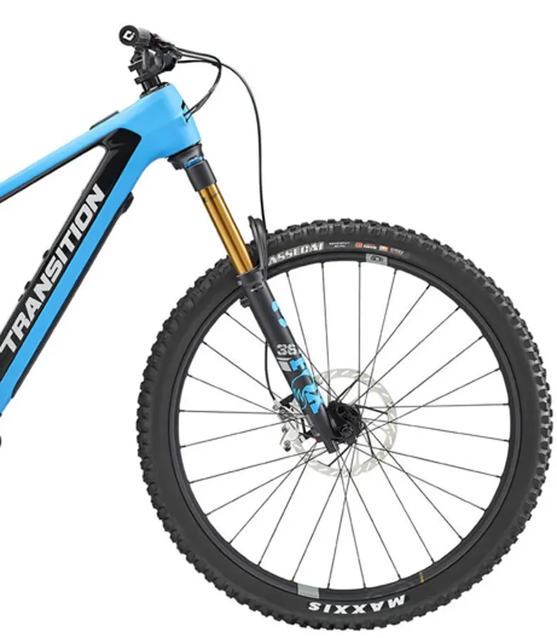 Transition Relay Carbon XX AXS Electric Mountain Bike in Tr Blue-2